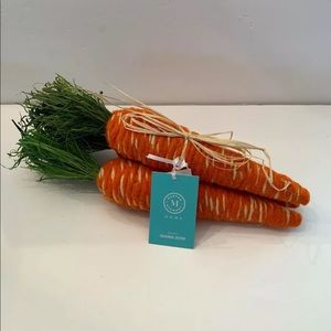 Martha Stewart Carrots Easter Spring Set Of 3